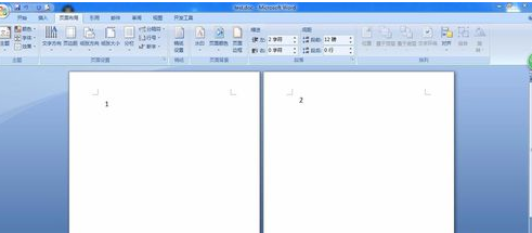 word如何取消顯示兩頁。