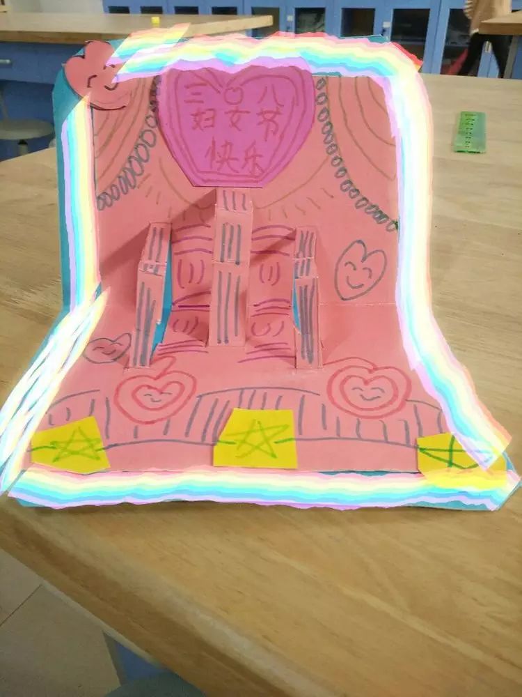 立體三八婦女節賀卡_立體賀卡婦女節制作特別好看_立體賀卡婦女節制作圖片